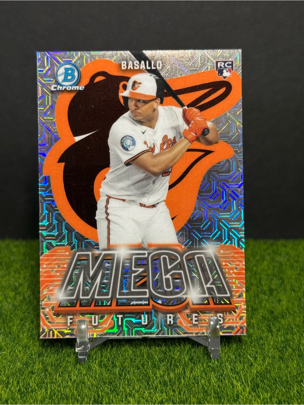 2026 Bowman Chrome Mega Mojo Futures Baltimore Orioles Samuel Basallo RC Rookie